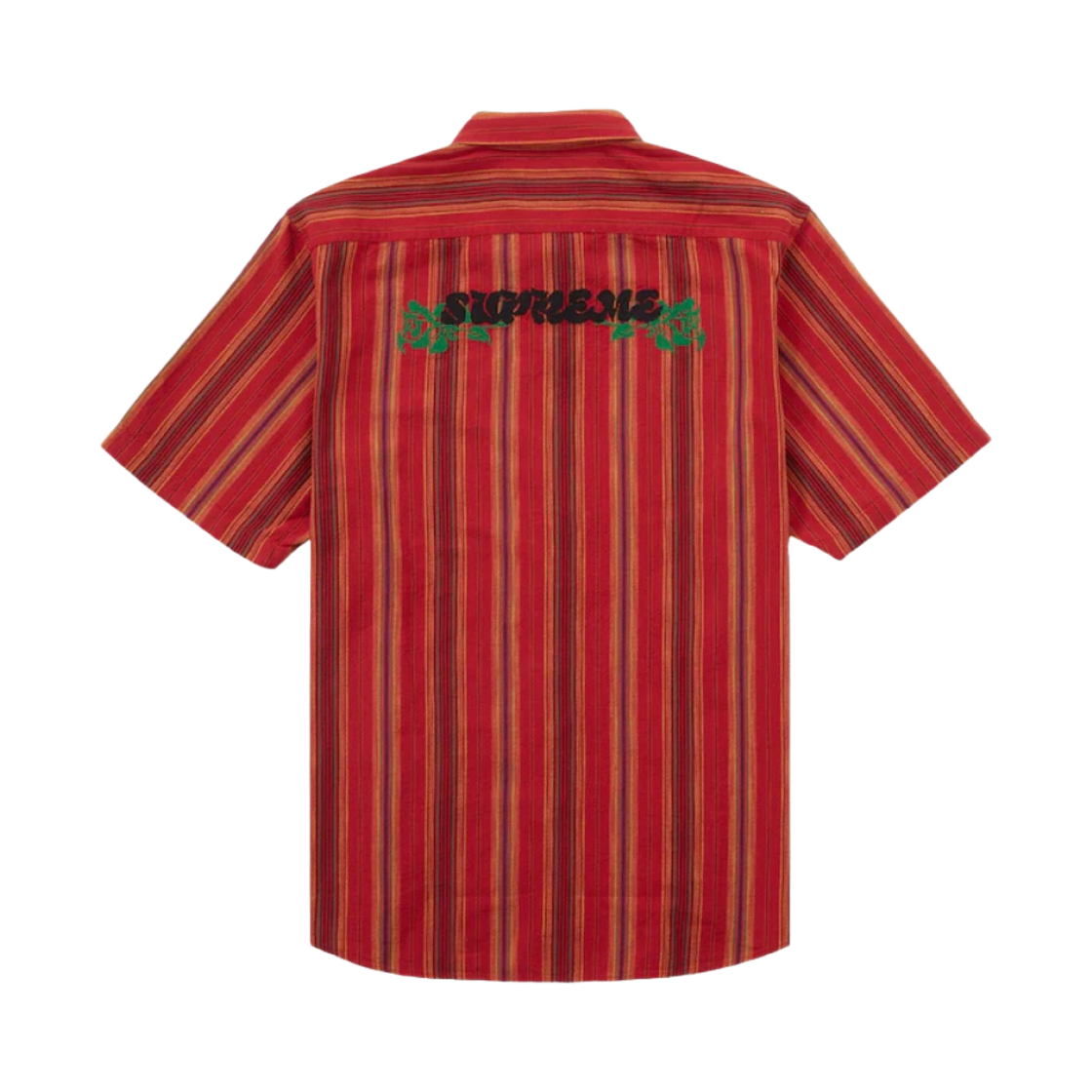 슈프림 니들포인트 숏슬리브 셔츠 골드 스트라이프 - 23SS(Supreme Needlepoint S/S Shirt Gold Stripe - 23SS) - 2