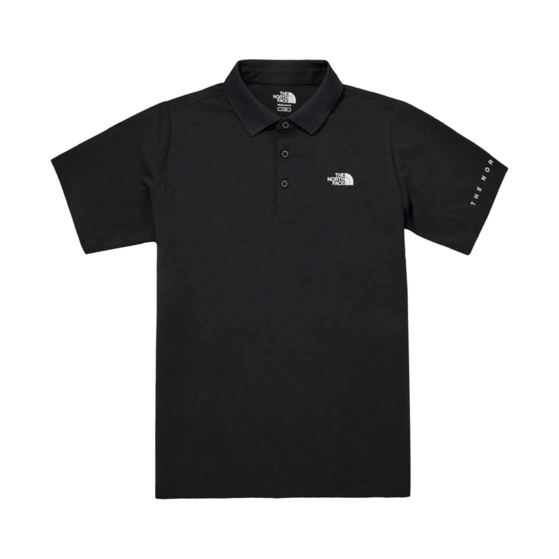 NT7PQ02J The North Face White Label Stinson S/S Polo Black
