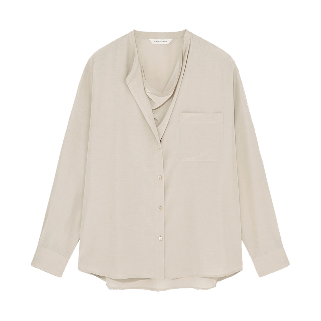 Hugh Shirt Taupe Hugh Shirt Taupe