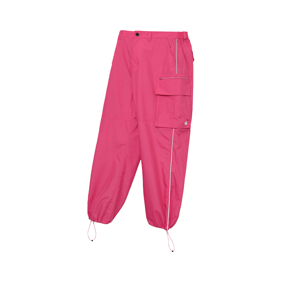 PD05PT2001PI Phyps Dept Piping Cargo Pants Pink