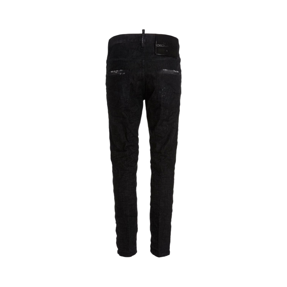 디스퀘어드2 클린 워시 스케이터 진 블랙(Dsquared2 Clean Wash Skater Jeans Black) - 2