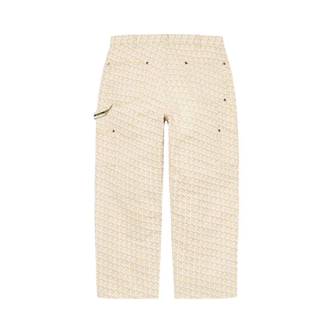 슈프림 모노그램 더블 니 데님 페인터 팬츠 탄 - 21FW(Supreme Monogram Double Knee Denim Painter Pants Tan - 21FW) - 2