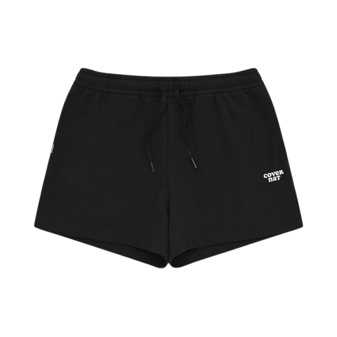 (W) 커버낫 셋업 스웨트 쇼츠 블랙((W) Covernat Set-Up Sweat Shorts Black)