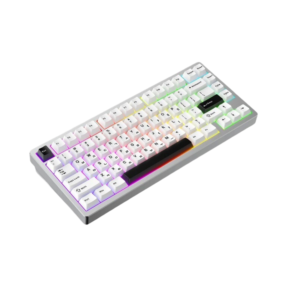 - Preflow Archon RE:AL HX Wired/Wireless Hot Swap TKL Violet Full Aluiminium Mechanical Keyboard Galaxy Silver Korean Layout ( Korean Ver.)