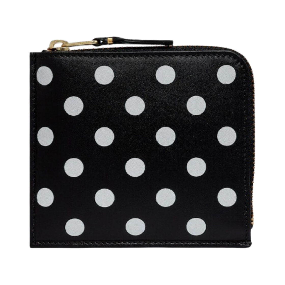 SA3100PD Comme des Garcons SA3100PD Polka Dot Printed Wallet Black