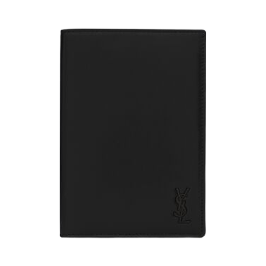 생로랑 타이니 카산드라 패스포트 케이스 매트 레더 블랙(Saint Laurent Tiny Cassandre Passport Case In Matte Leather Black) - 1
