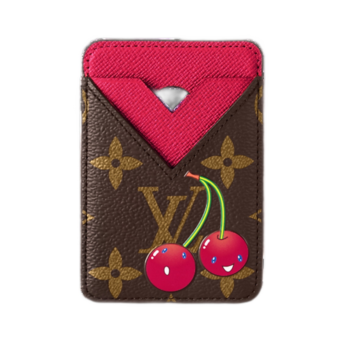 루이비통 x 무라카미 타카시 포르트 카르트 마그넷 모노그램