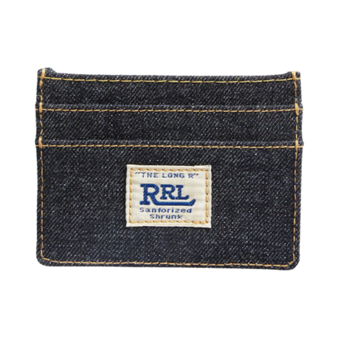 더블알엘 카드 홀더 인디고 데님(Double RL Card Holder Indigo Denim) - 2