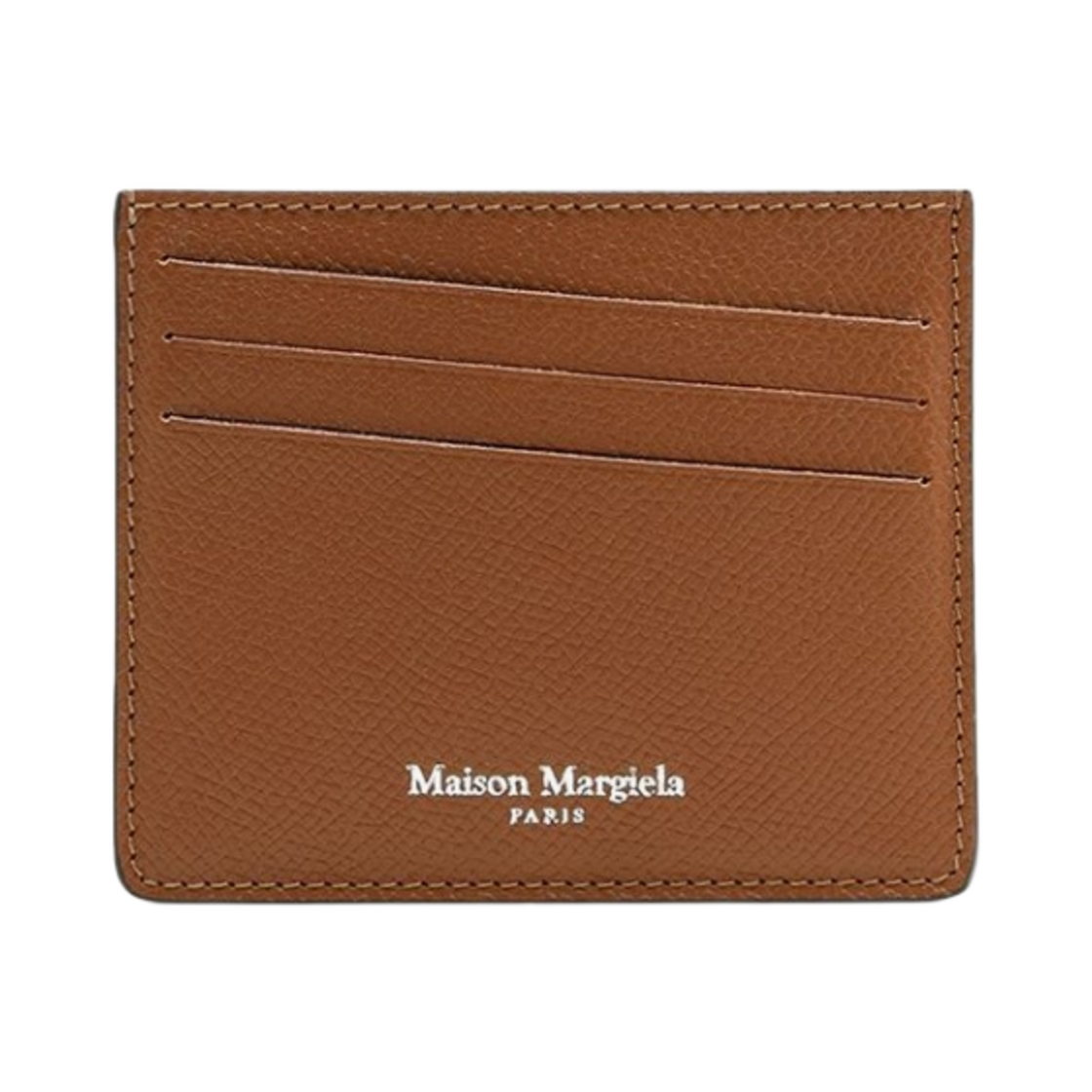 메종 마르지엘라 레더 카드 홀더 브라운(Maison Margiela Leather Card Holder Brown) - 1