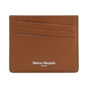 Maison Margiela Leather Card Holder Brown