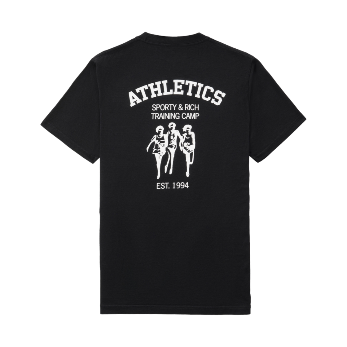 스포티 앤 리치 애슬레틱스 트레이닝 캠프 티셔츠 블랙(Sporty & Rich Athletics Training Camp T-Shirt Black) - 2