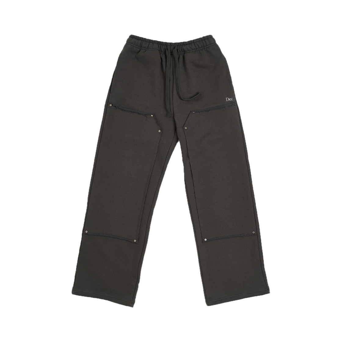 D2402B01 December Ten Carpenter SweatPants Charcoal