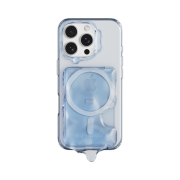 Gragg Magsafe Double Layers Case & Card Pocket - Clear Blue