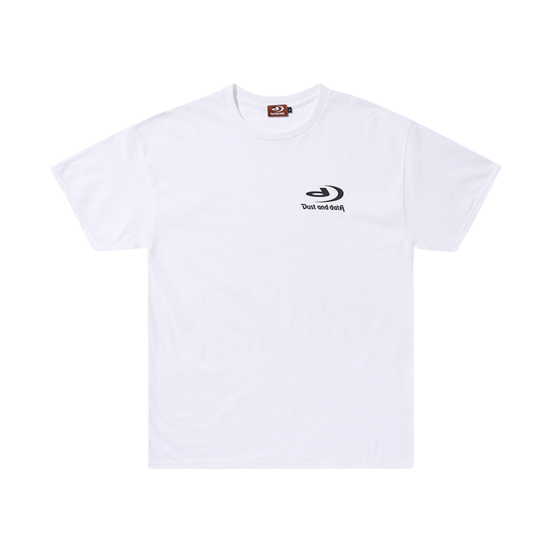 더스트앤데이터 코어 로고 티셔츠 화이트(Dust and Data Core Logo T-Shirt White)