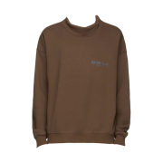 Essentials Pull-Over Mockneck Sweatshirt Brown/Rain Drum - Ssense Exclusive