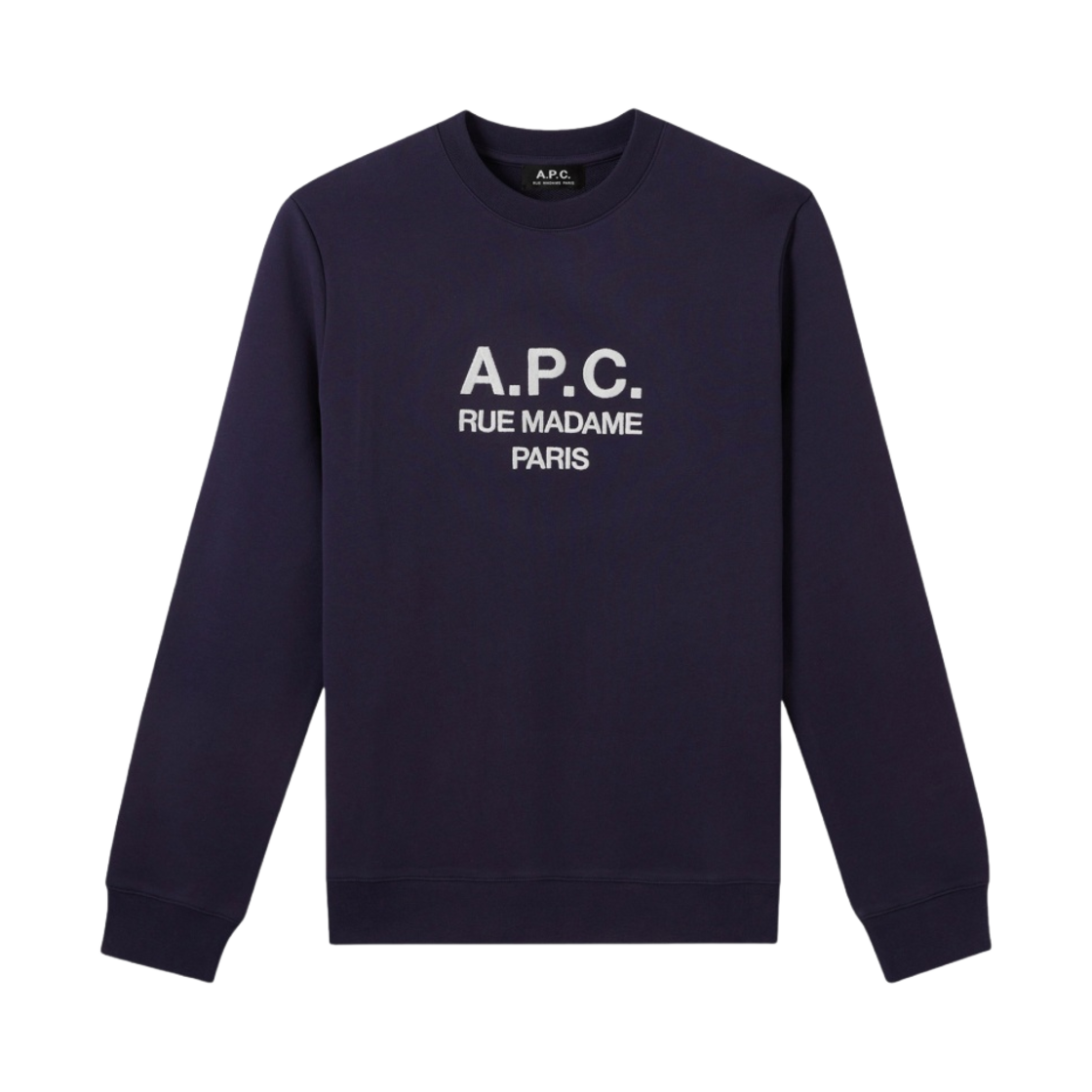아페쎄 루퍼스 스웨트셔츠 네이비 블루(A.P.C. Rufus Sweatshirt Navy Blue)