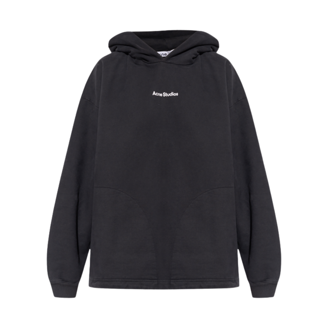 CI0170-900 Acne Studios Small Logo Hoodie Black