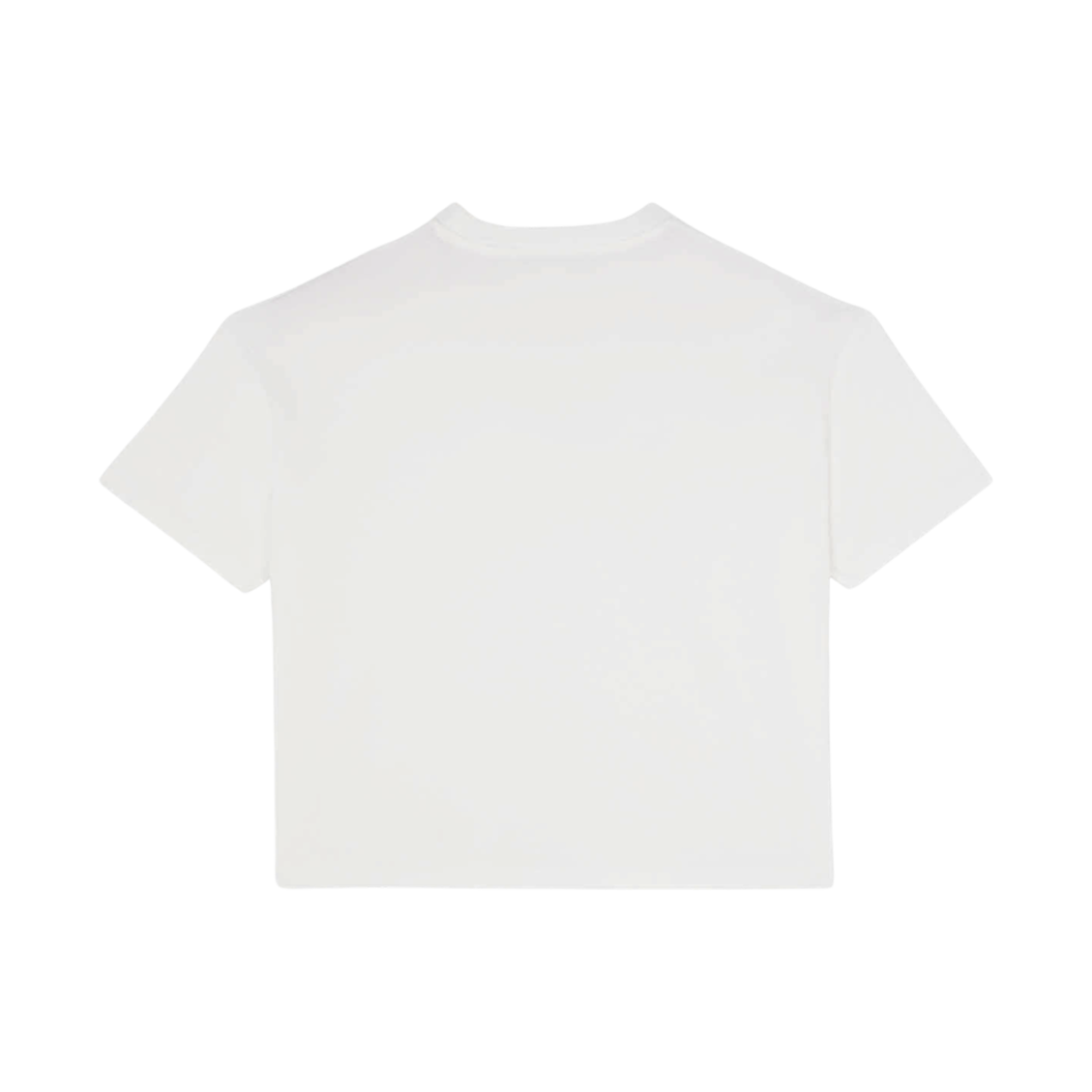 (W) 메종 키츠네 파리 박시 티셔츠 오프 화이트((W) Maison Kitsune Paris Boxy T-Shirt Off White) - 2