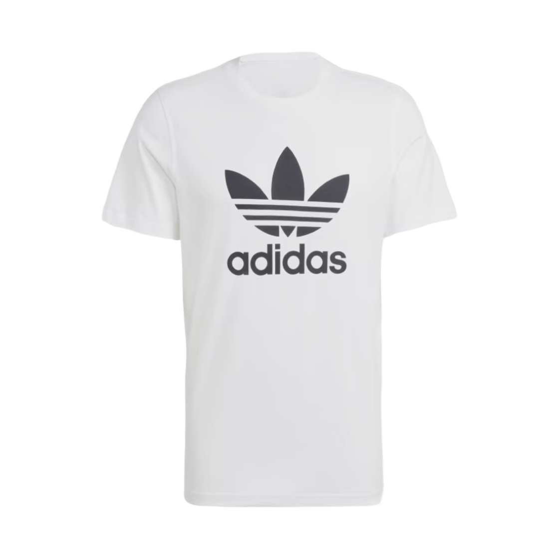 아디다스 아디컬러 클래식 트레포일 티셔츠 화이트 - KR 사이즈(Adidas Adicolor Classics Trefoil T-Shirt White - KR Sizing) - 1