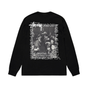 Stussy Classroom LS T-Shirt Black