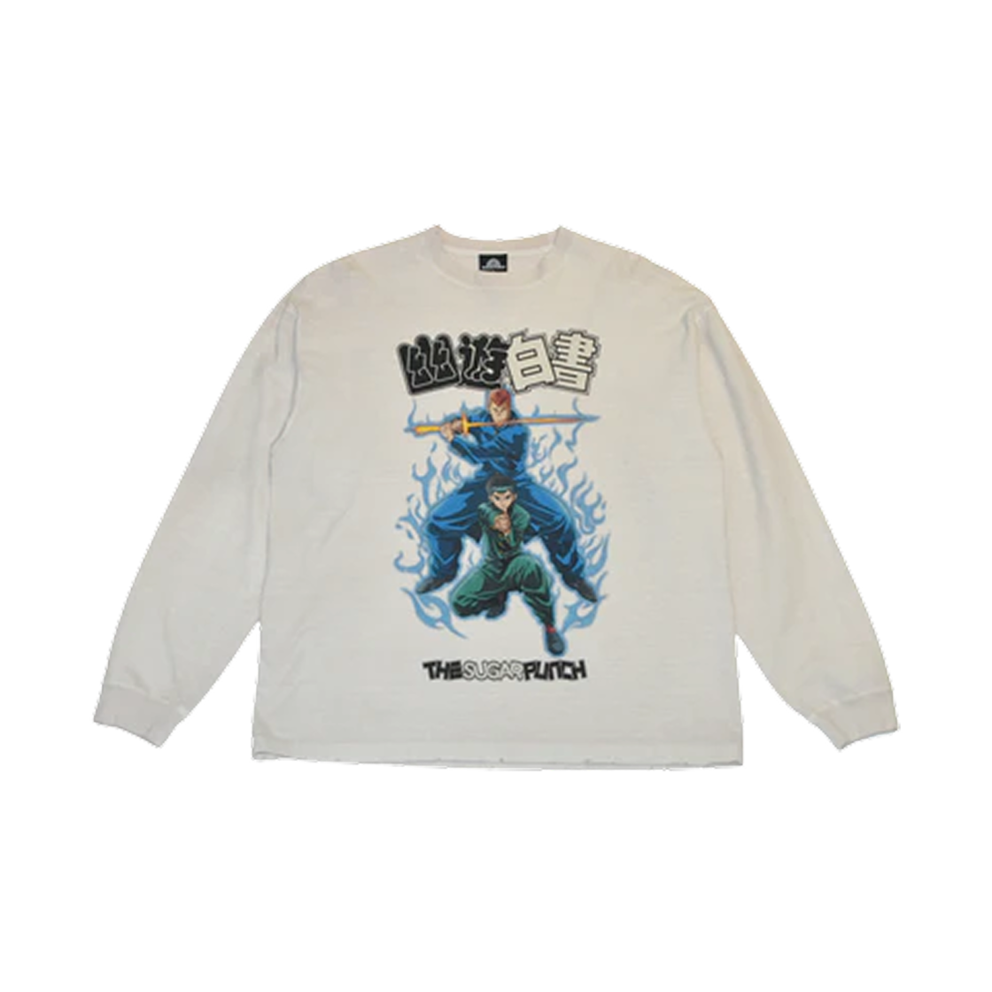TYUM24AM002 Sugar Punch Yuyouhakusho L/S T-Shirt Yusuke Kuwabara White