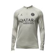 Jordan x Paris Saint-Germain Strike Dri-Fit Knit Soccer Drill Top Stone