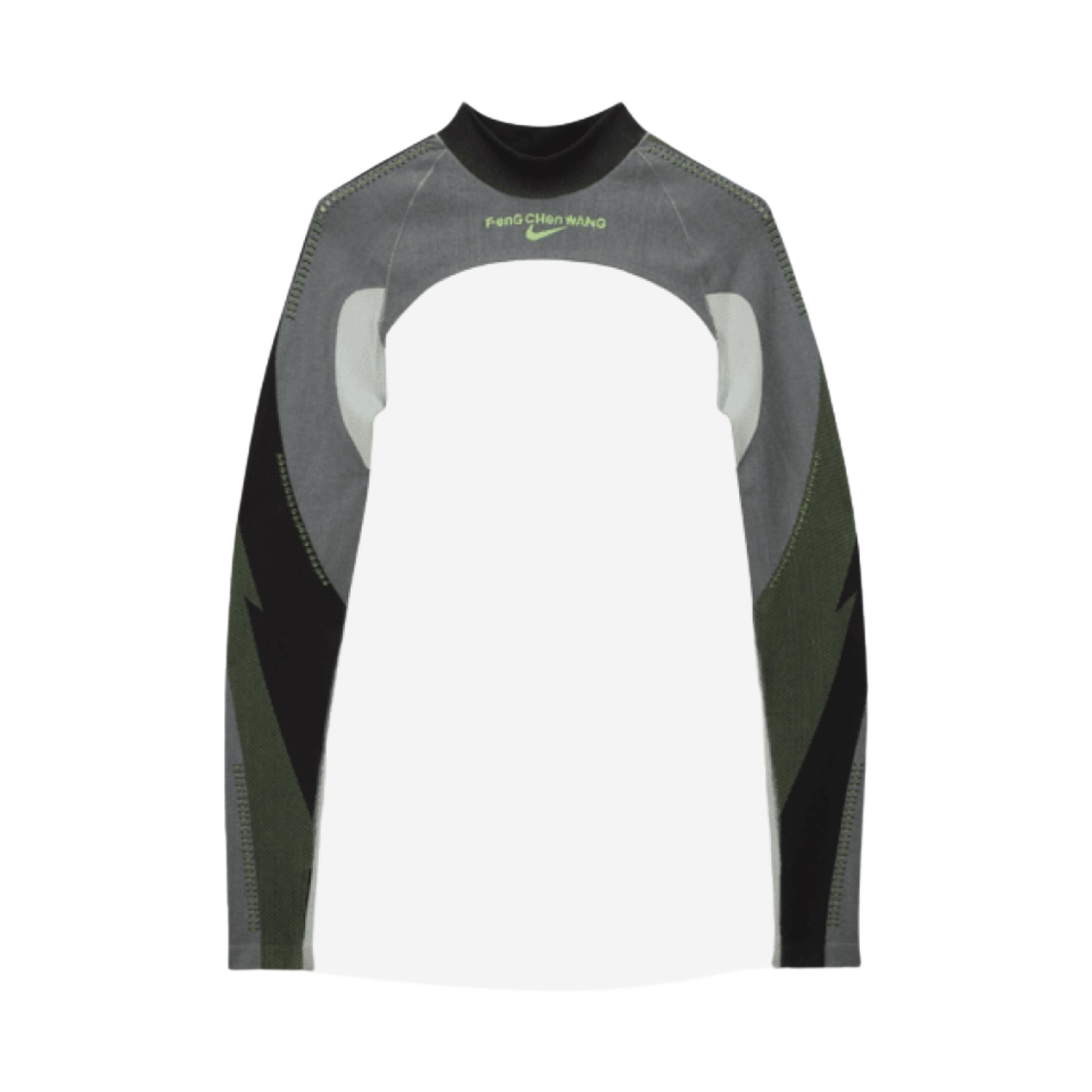 (W) 나이키 x 펑첸왕 프로 롱슬리브 니트 탑 오프 느와르 (DV4013-045)((W) Nike x Feng Chen Wang Pro Long Sleeve Knit Top Off Noir (DV4013-045))