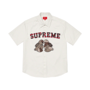 Supreme Bunnies S/S Work Shirt White - 23SS