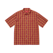 Supreme Mini Plaid S/S Shirt Red - 25SS