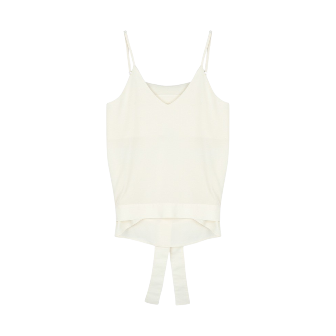 23SSCECILSHF01 Haveless Women Cecil Back Ribbon Blouse Creme