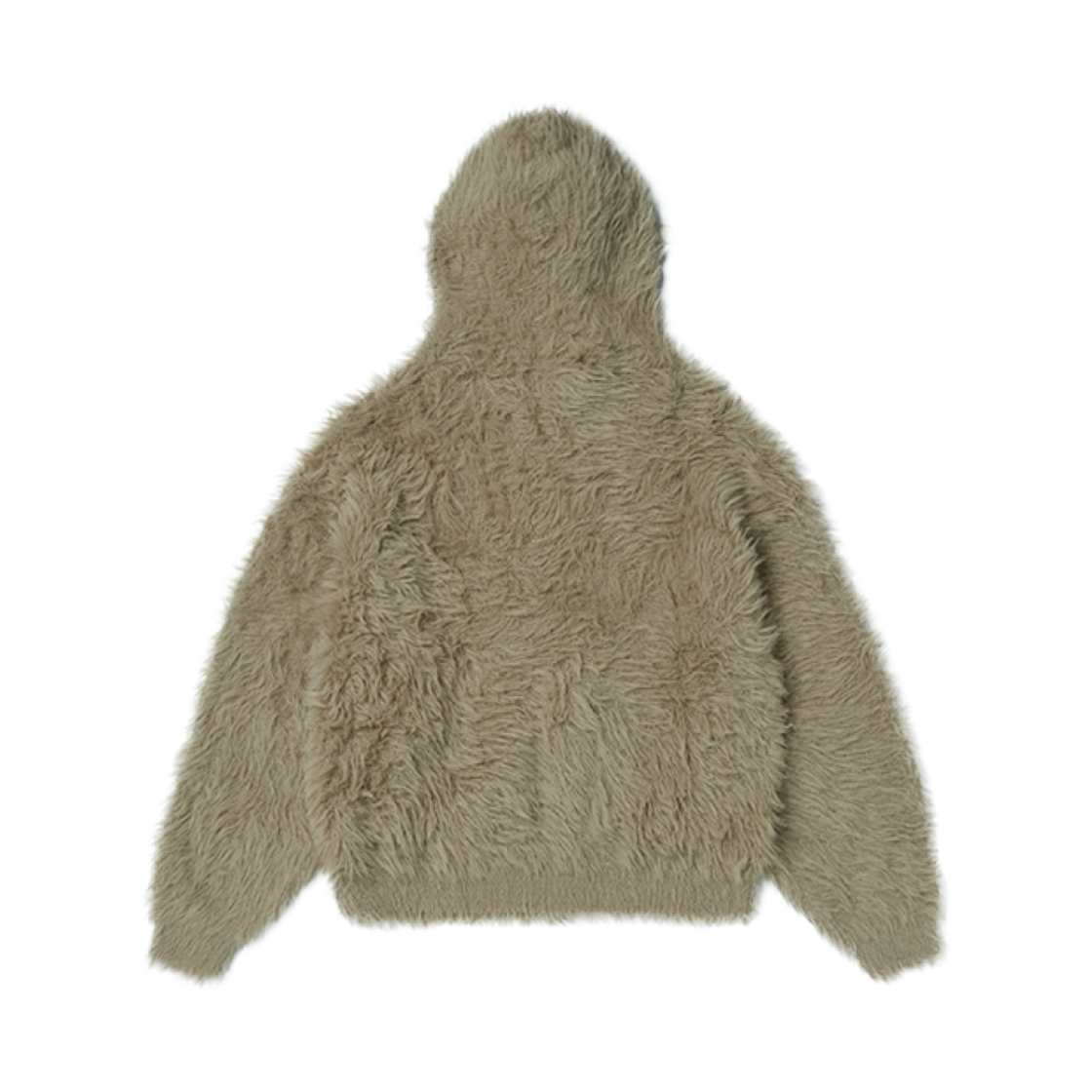 떠그 클럽 팩 퍼 집업 후드 브라운(Thug Club Pack Fur Zip-Up Hoodie Brown) - 2