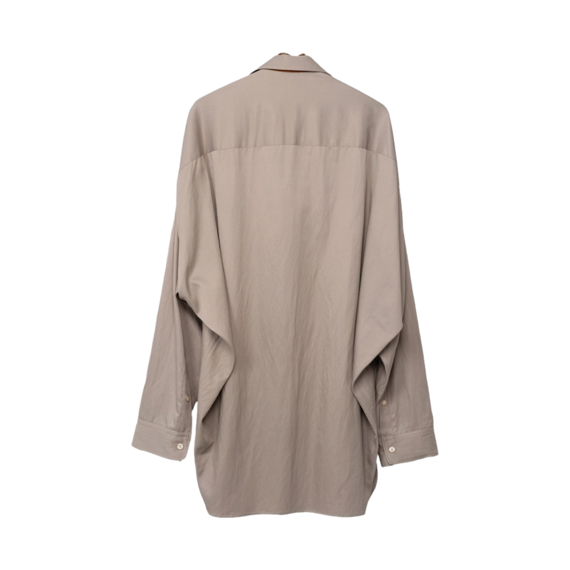 메종 미하라 야스히로 액세서리 믹스드 셔츠 베이지(Maison Mihara Yasuhiro Accessories Mixed Shirt Beige) - 2