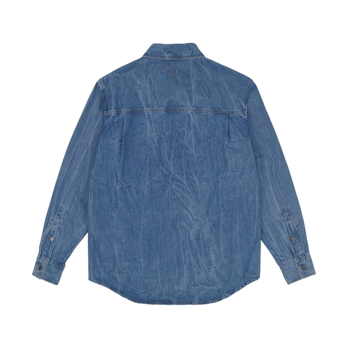 우영미 워싱 데님 셔츠 블루 - 22FW(Wooyoungmi Washing Denim Shirts Blue - 22FW) - 2
