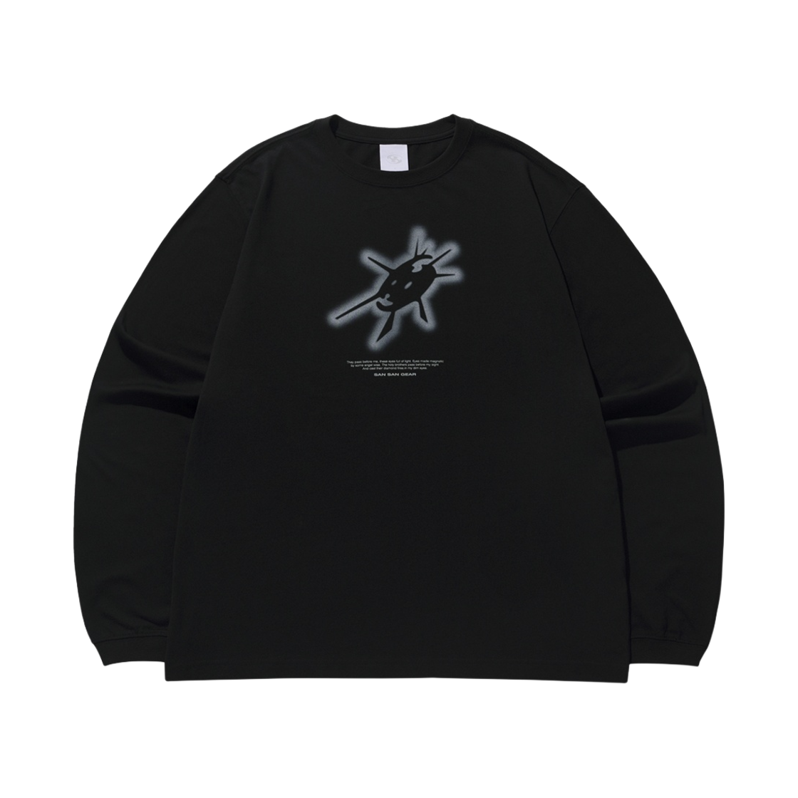 산산기어 선번 롱슬리브 블랙 - 23FW(Sansan Gear Sunburn Long Sleeves Black - 23FW) - 1