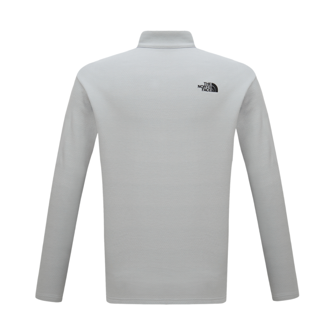 노스페이스 바소디노 롱슬리브 집 티셔츠 라이트 그레이(The North Face Basodino L/S Zip T-Shirt Light Gray) - 2
