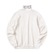 Kapital Waffle Jersey High Neck Long T-Shirt White