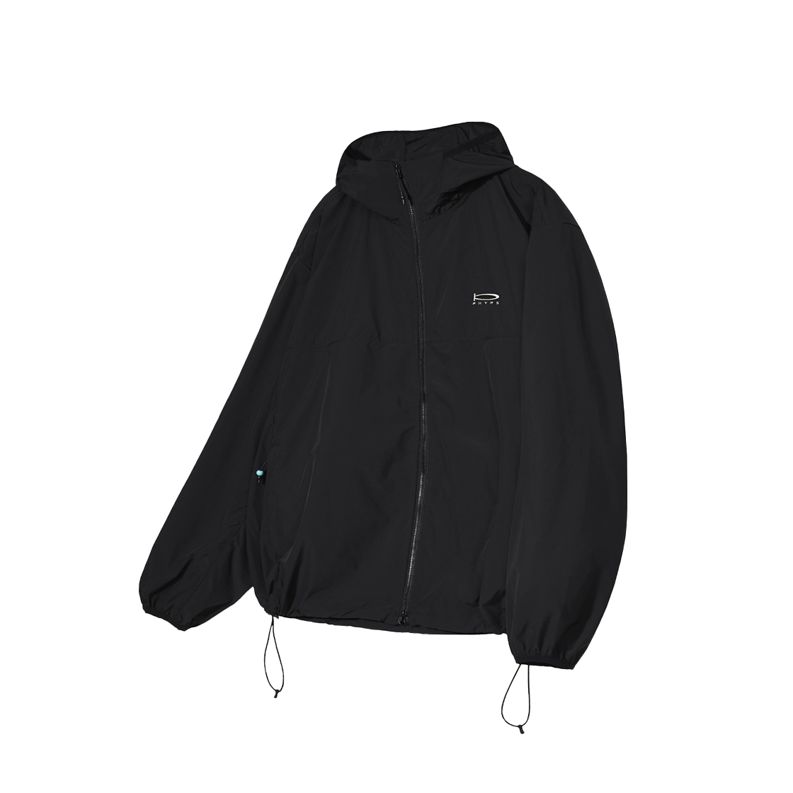 PEF1JK377SBK Phyps Dept P-ACTIVE Light Weight Wind Breaker Black
