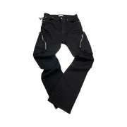 Undermycar Zerob Embossed Tactic Flared Jeans Sharkskin - 23FW