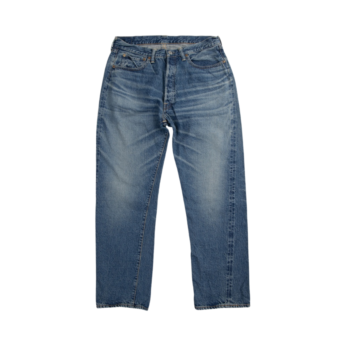 - Warehouse & Co. Lot 2nd-Hand 1101 Pants 31 Length Used Wash Light Indigo - Korea Exclusive