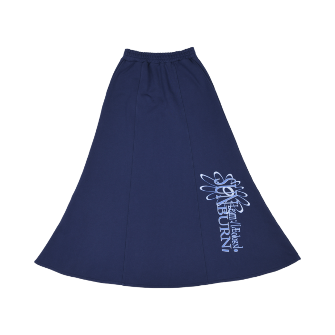 - (W) Aeae Sunburn Sweat Skirts Navy