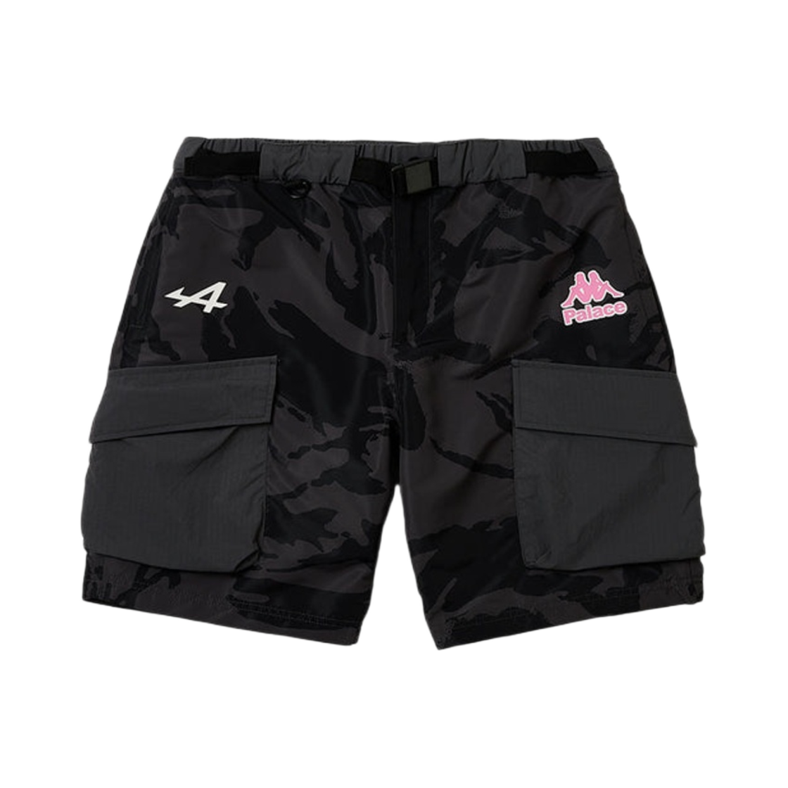 팔라스 x 카파 포 알파인 나일론 피트 쇼츠 나이트 데저트 카모 - 23FW(Palace x Kappa For Alpine Nylon Pit Shorts Night Desert Camo - 23FW)