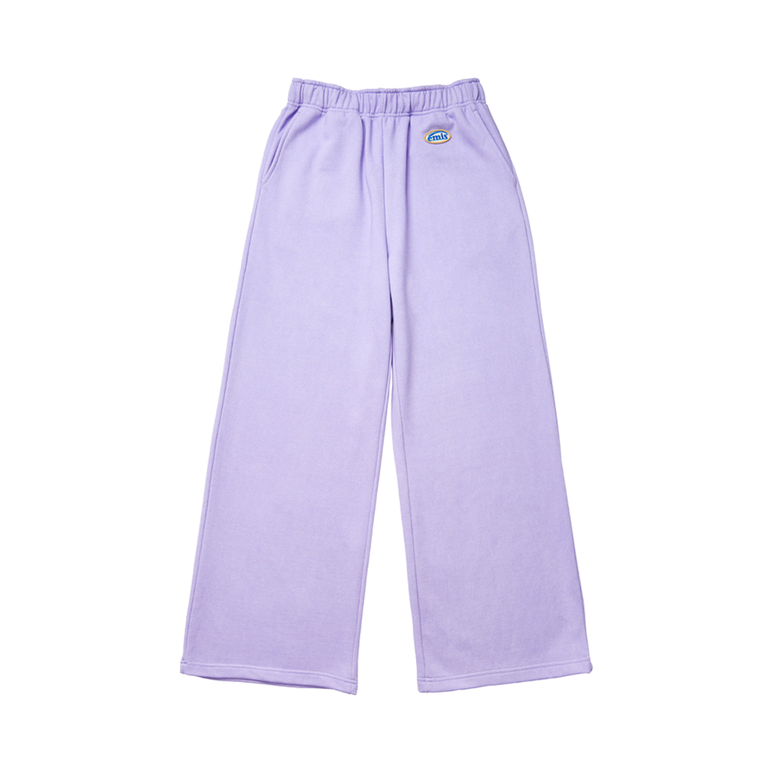 - (W) Emis Mini Wappen Sweatpants Light Purple
