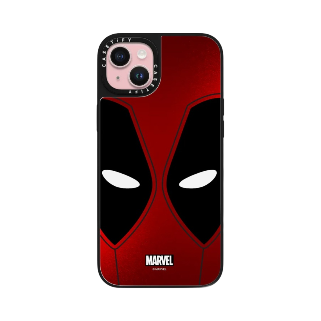 케이스티파이 x 데드풀 아이폰 마스크 맥세이프 미러 케이스 실버 블랙(Casetify x Deadpool iPhone Mask Magsafe Mirror Case Silver Black) - 3