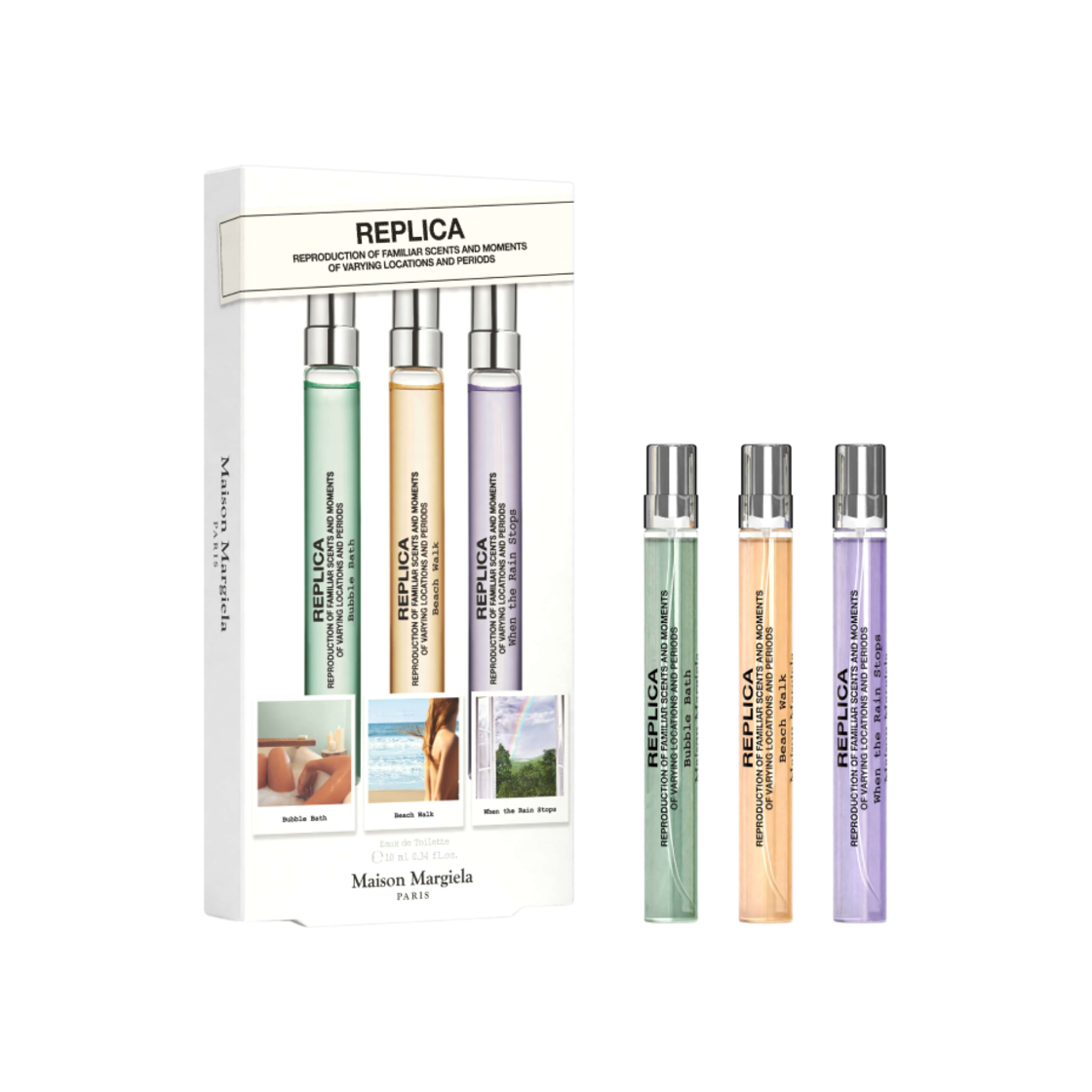 - Maison Margiela Replica Spring Summer Discovery Set 10ml x 3
