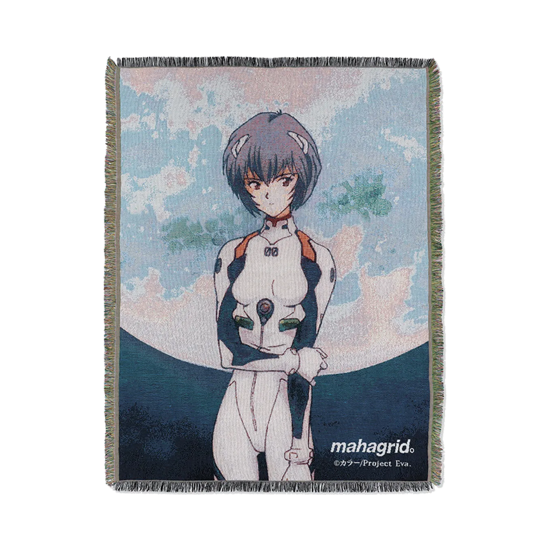 마하그리드 x 에반게리온 플라이 미 투 더 문 블랭킷 블루(Mahagrid x Evangelion Fly Me To The Moon Blanket Blue)