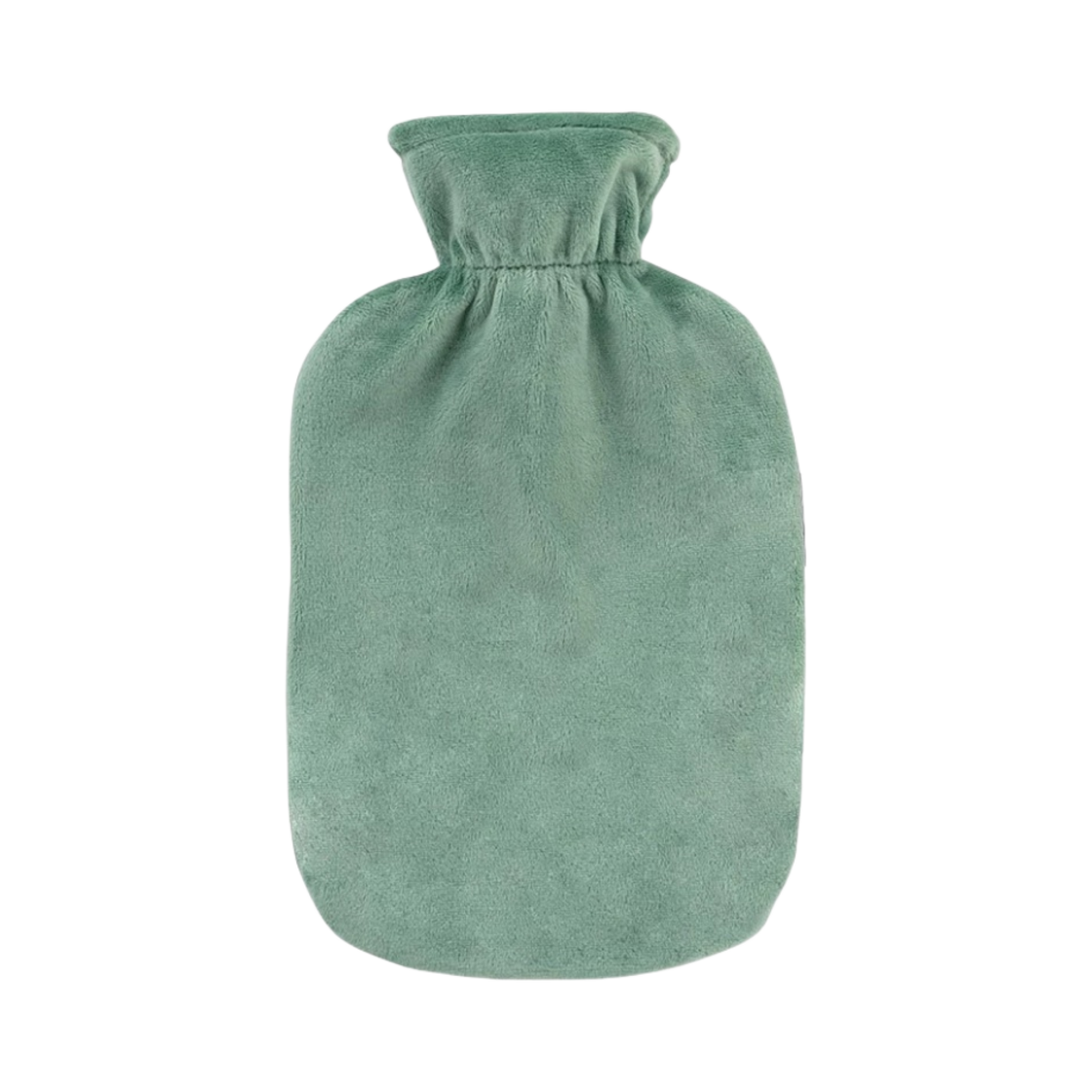파쉬 플러쉬 커버 핫 워터 보틀 2L 올리브(Fashy Hot Water Bottle 2L with Plush Cover Olive)