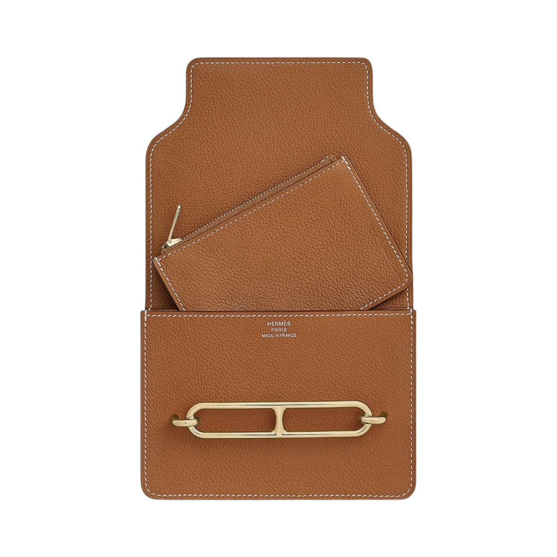 에르메스 롤리스 스몰 지갑 에버컬러 & 페르마브라스 하드웨어 골드(Hermes Roulis Small Wallet Evercolor & Permabrass Gold) - 2