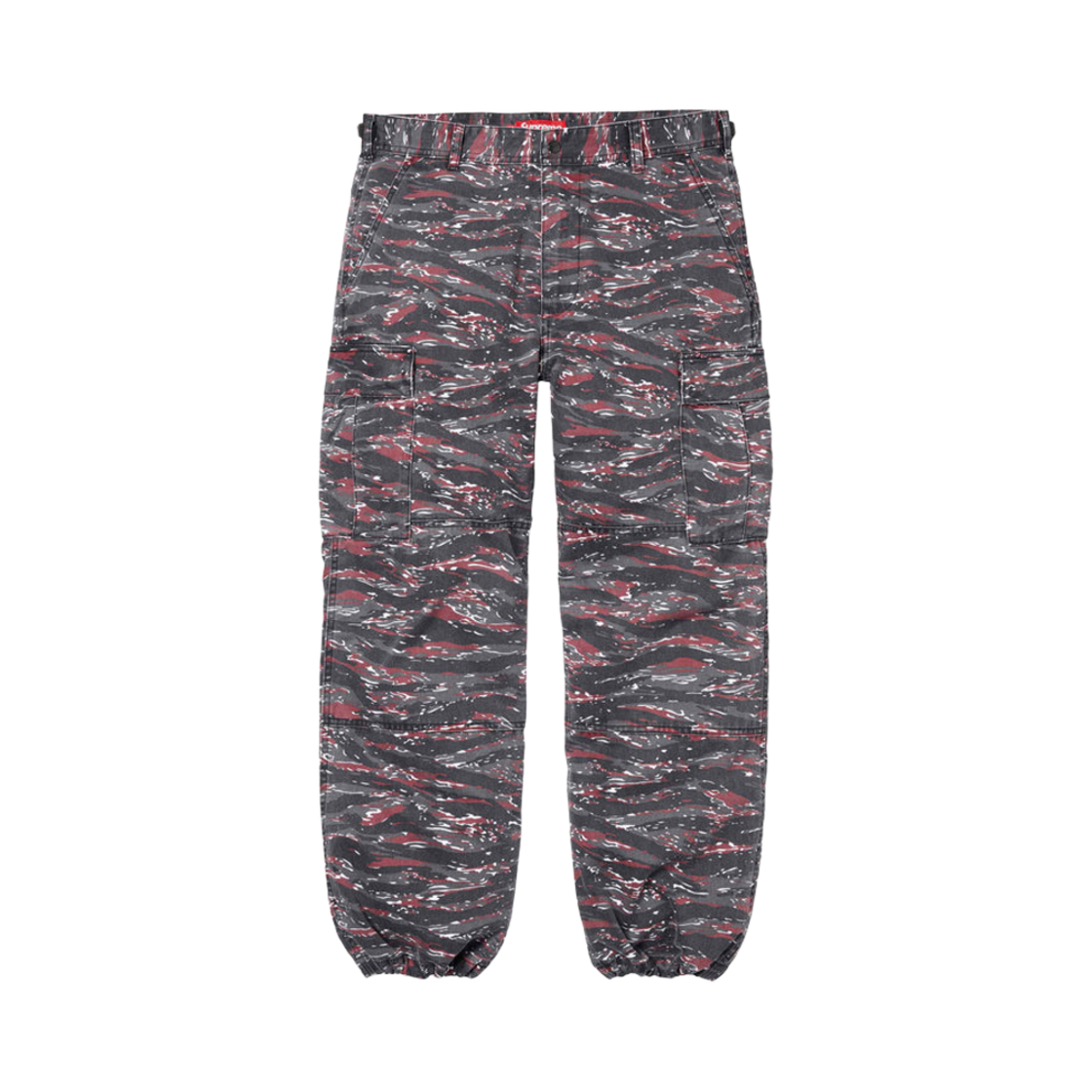 슈프림 카고 팬츠 레드 타이거 카모 - 24SS(Supreme Cargo Pant Red Tiger Camo - 24SS) - 1
