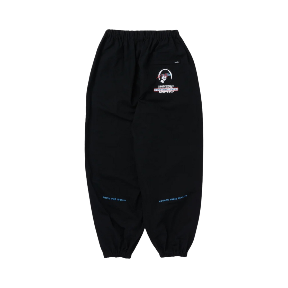 히스테릭 글래머 x 겐자이 콜라주 코튼 팬츠 블랙(Hysteric Glamour x Genzai Collage Cotton Pants Black) - 2