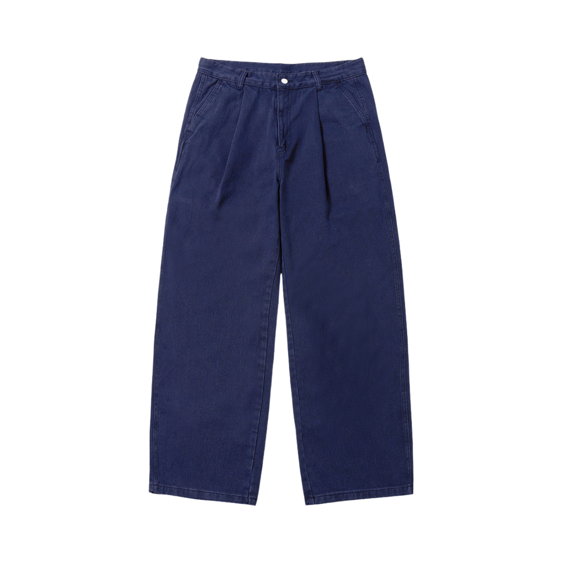 아노트 원 턱 워크 치노 팬츠 네이비(ANNOT One-Tuck Work Chino Pants Navy)